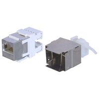 CAT6 FSTP RJ45 KEYSTONE JACK DUAL IDC TYPE 