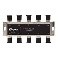 8 WAY F-TYPE 16dB TAP - KINGRAY 
