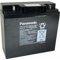 SLA Cyclic & Standby Battery Panasonic | Capacity: 17Ah | 12V | Terminal: Nut & Bolt | For UPS | For Emergency Lights | For Alarm System and more 