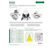 ANGLED LED SPOT DOWNLIGHT 195mm-250mm 