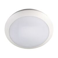 16W LED OYSTER LIGHT 300mmØ - INTELLIGENT 
