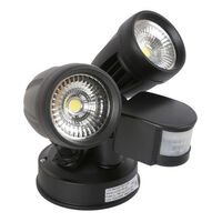 2x 13W LED SPOT LIGHT & MOTION SENSOR - IP54 