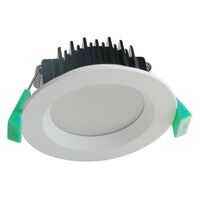 13W DIMMABLE LED DOWN LIGHTS 100mmØ - RECESSED 