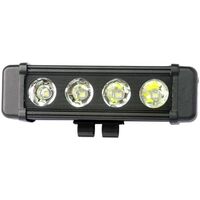 SINGLE ROW LED LIGHT BARS - LARGE REFLECTOR 