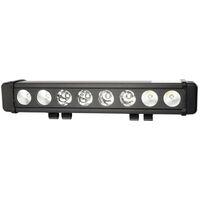 SINGLE ROW LED LIGHT BARS - LARGE REFLECTOR 