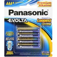 Alkaline Battery AAA - Panasonic Evolta | 1.5V | For Electronics | For Hobby 