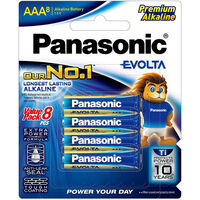 Alkaline Battery AAA - Panasonic Evolta | 1.5V | For Electronics | For Hobby 