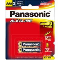 Alkaline Battery AAA - Panasonic | 1.5V | For Electronics | For Hobby