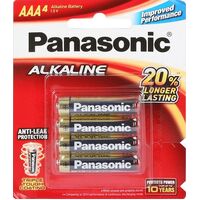 Alkaline Battery AAA - Panasonic | 1.5V | For Electronics | For Hobby