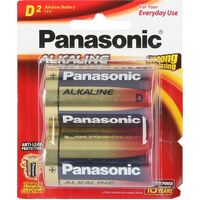 Alkaline Battery D - Panasonic | 1.5V | For Electronics | For Hobby