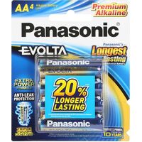 Alkaline Battery AA - Panasonic Evolta | 1.5V | For Electronics | For Hobby