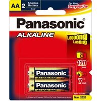 Alkaline Battery AA - Panasonic | 1.5V | For Electronics | For Hobby