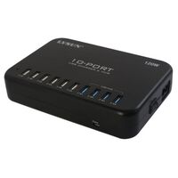 USB INTELLIGENT CHARGER 10 PORT 120W - HUB 