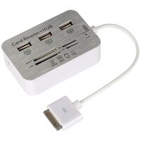 APPLE 30 PIN CARD READER & USB HUB 