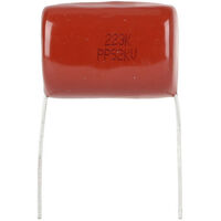 Universal POLYESTER & POLYPROPYLENE CAPACITOR | Value: 22 nF | Tolerance: %10 | Pitch: 30mm | 2000Vdc | For Hobby | For PCB | For TV spare part
