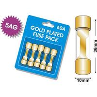 High Current Car-AMP Fuse | Rating: 60 A | Dimensions: 5AG 10mm x 36mm 