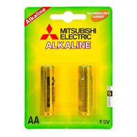 Alkaline Battery AA - Mitsubishi | 1.5V | For Electronics | For Hobby