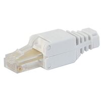 CAT5E/6 PLUG - SOLDERLESS 50µ 