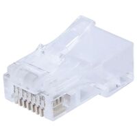 CAT6 CRIMP PLUG 30µ 