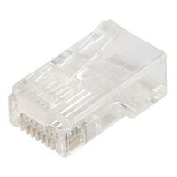 CAT5e EZ THROUGH TYPE CRIMP PLUG 