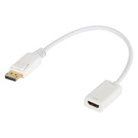 DISPLAY PORT TO HDMI SOCKET ADAPTOR 