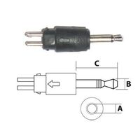 “R” PLUG PHONO 
