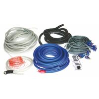 4 AWG MAXCOR 800 WATT 2-CH AMP KIT 