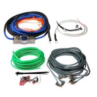 8 AWG MAXCOR 600 WATT QUAD CABLE KIT 