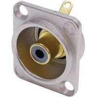 Neutrik RCA PANEL SOCKET GOLD PLATED RECESSED  spare part