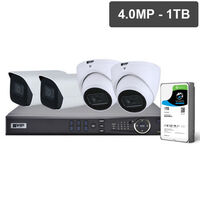 VIP Vision 4 CHANNEL 4MP FIXED LENS IP DOME KIT  spare part