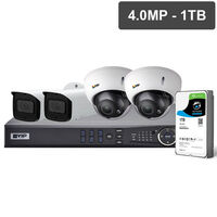 VIP Vision 4 CHANNEL 4MP MOTORISED LENS IP KIT  spare part