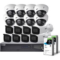 16 CHANNEL 8MP MOTORISED LENS IP KIT 