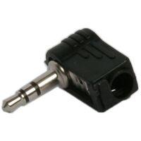 3.5mm STEREO PLUG RIGHT-ANGLE 