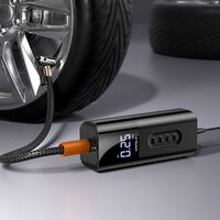 PORTABLE 12V ELECTRIC AUTO TYRE AIR PUMP 