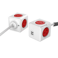 POWERCUBE EXTENDED USB - 4 POWER OUTLETS + 2 USB 