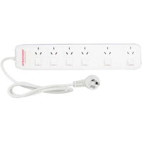 6 WAY POWER BOARD SWITCHED - ULTRACHARGE 