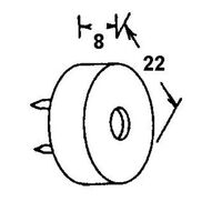 Daichi PIEZO ELEMENT 22MMØ  spare part