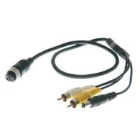 Gator 4 PIN PROLINK II SOCKET TO DUAL RCA PLUG ADAPTER  spare part
