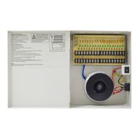 24VAC 18 CHANNEL 10A HEAVY DUTY TRANSFORMER - CCTV POWER SUPPLY 