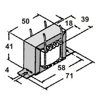 Daichi 12V 500mA AC POWER TRANSFORMER  spare part