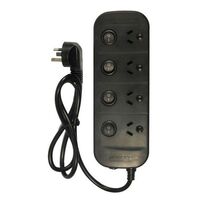 SURGE PROTECTED POWER BOARD SWITCHED 