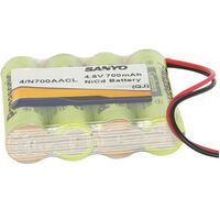 4x"AA" Ni-Cd Battery | Capacity: 600mAh | 4.8V | For Hobby | For Remote Controller | For PCB
