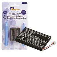 Li-Ion Replacement Battery IPOD 4TH GEN | Power: 750mAh | 3.7V | For Apple iPod Classic 4G, iPod Colour   
