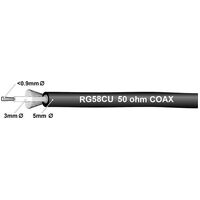 50Ω RG58CU COAX 5mm 