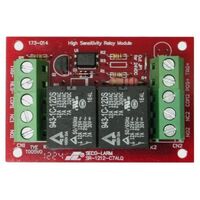 3/24VDC RELAY MODULE WITH 2X 7A SPDT RELAYS 