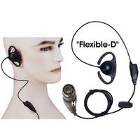 “H” EARPIECE & MICROPHONE PTT 