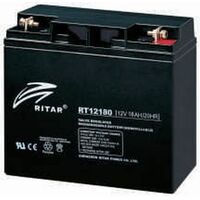 SLA UPS Battery Ritar | Capacity: 18Ah | 12V | Terminal: F13 | For UPS | For Emergency Lights | For Alarm System and more