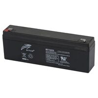 SLA Cyclic & Standby Battery Ritar | Capacity: 2.3Ah | 12V | Terminal: Spade 4.75mm | For UPS | For Emergency Lights | For Alarm System and more
