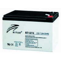 SLA Cyclic & Standby Battery Ritar | Capacity: 7.2Ah | 12V | Terminal: Spade 4.75mm | For UPS | For Emergency Lights | For Alarm System and more  