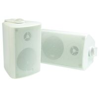 3 2-Way Speakers White 